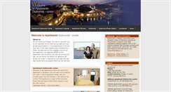 Desktop Screenshot of dubrovnikapartment-center.com